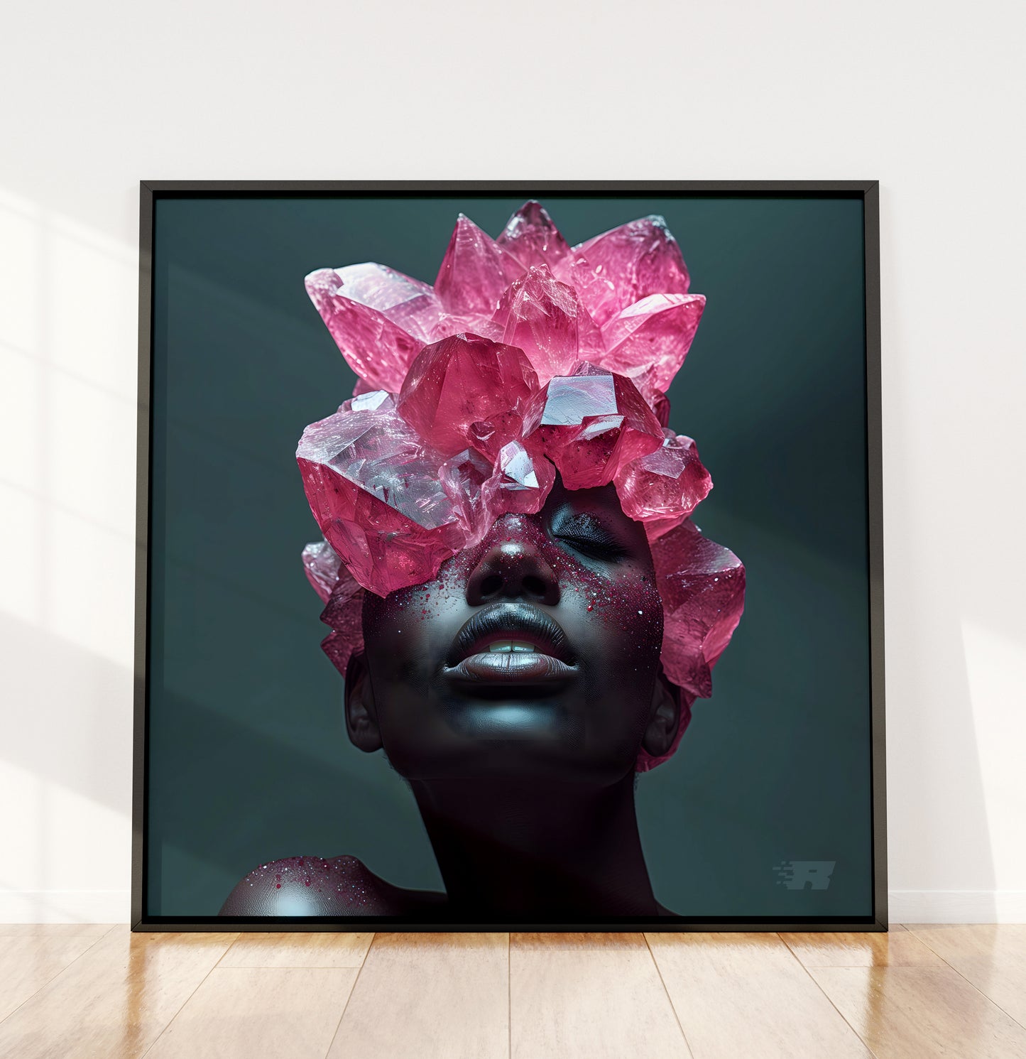 Roseate - Gemstone Majesty - Digital Art Print