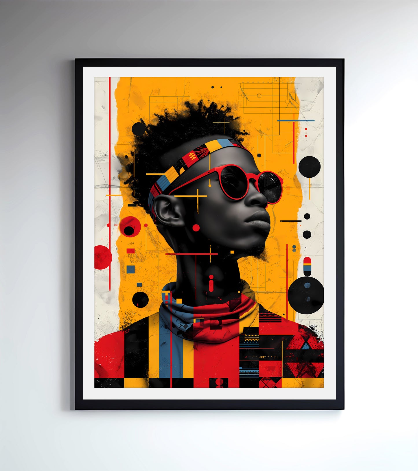 Prince of Shadez - Digital Art Print