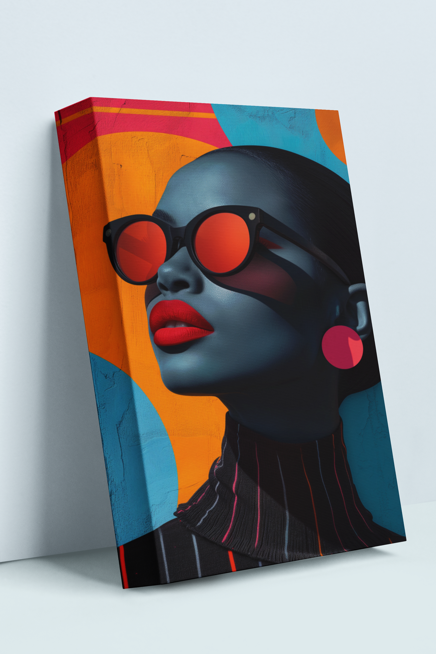 TangerineBlu Shadez - Digital Art Print